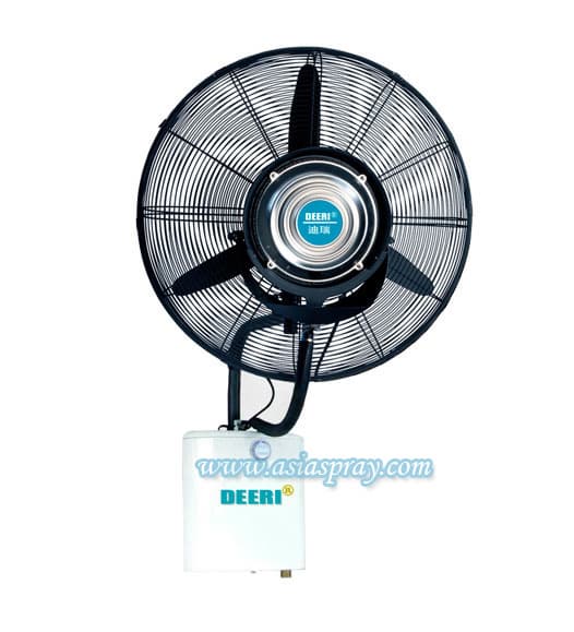 Deeri Top modern wall mounted mist water spray fan